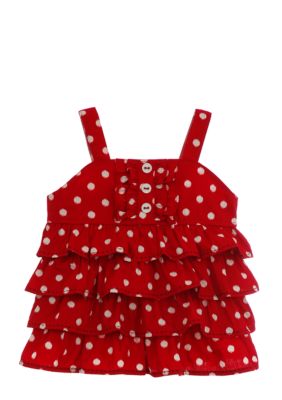 Hartstrings Ruffle Tank Top Girl 4-6X