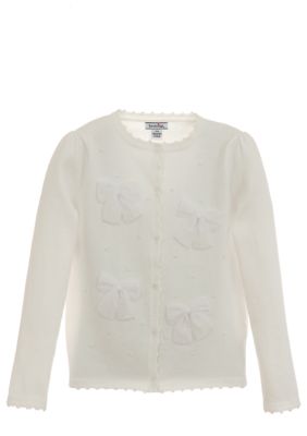 Hartstrings Bow Sweater Girls 4-6X
