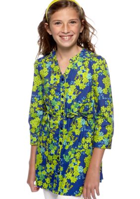 Red Camel Girls Floral Print Woven Top Girls 7-16