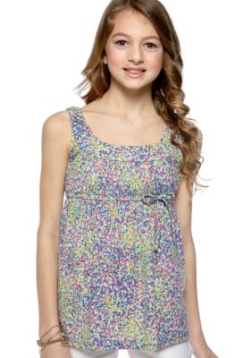 Red Camel Girls Mini Floral Tank  Girls 7-16