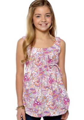 Red Camel Girls Paisley Tank Girls 7-16