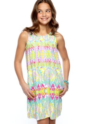 Red Camel Girls Paisley Ikat Dress Girls 7-16
