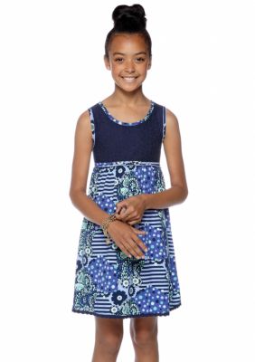 Red Camel Girls Lace Pattern Dress Girls 7-16