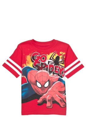 Marvel Heros On The Go Spiderman Tee Boys 4-7