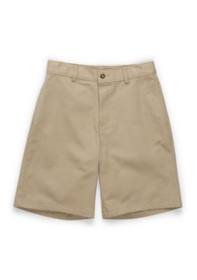 Izod Twill Shorts Husky Boys 8-20