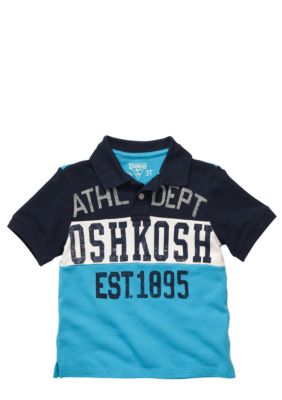 OshKosh B'gosh Athletic Color Blocked Polo Boys 4-7