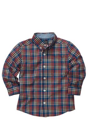OshKosh B'gosh Plaid Woven Shirt Boys 4-7