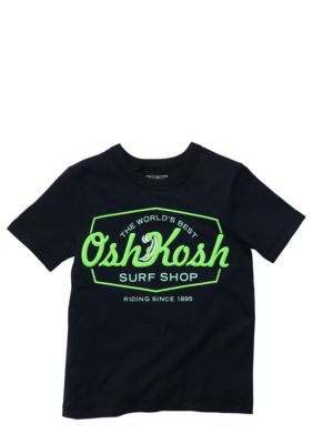 OshKosh B'gosh Navy Logo Tee Boys 4-7