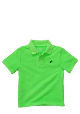 OshKosh B'gosh Neon Green Polo Boys 4-7