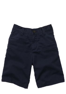 OshKosh B'gosh&reg; Navy Twill Shorts Boys 4-7