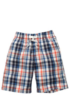 OshKosh B'gosh Plaid Poplin Short Boys 4-7