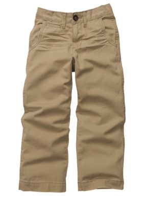 OshKosh B'gosh Khaki Flat Front Pant Boys 4-7