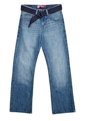 Lee Belted Straight Denim Boys 8-20