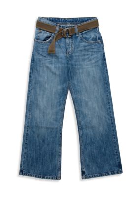 Lee Dungaree Belted Relaxed Bootcut Jean - Boys 8-20
