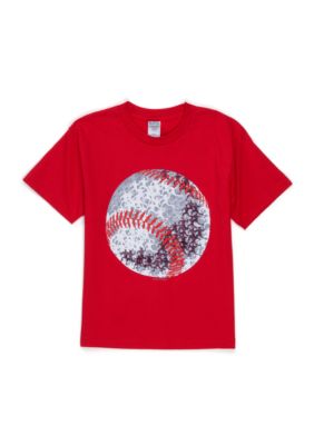 Coed Baseball Icon Screen Tee - Boys 8-20