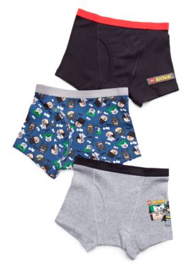 Handcraft 3 Pack Batman Boxer Brief Boys 4-7