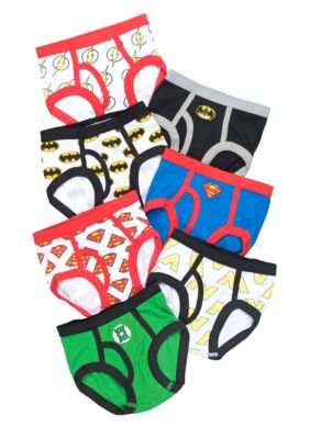 Handcraft 7 Pack Justice League Brief Toddler Boys