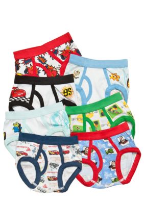 Handcraft 7 Pk Pixar Character Briefs Toddler