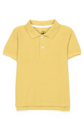 J Khaki&trade; Solid Basic Pique Polo Boys 4-7