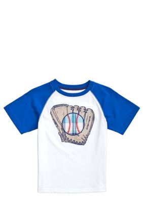 J Khaki Raglan Crew Boys 4-7