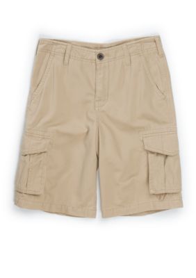 J Khaki&trade; Twill Cargo Short - Boys 8-20