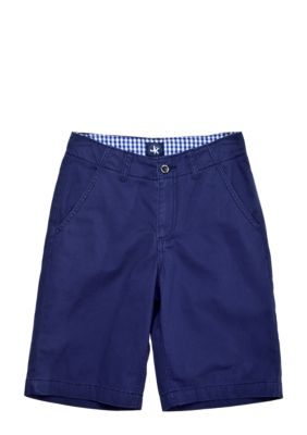 J Khaki Twill Short Boys 8-20