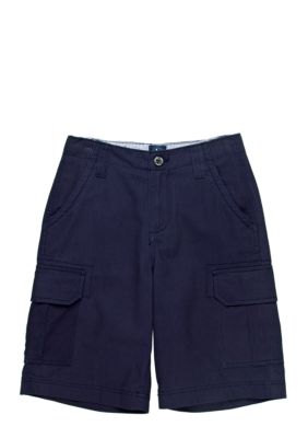 J Khaki Twill Cargo Shorts Boys 8-20