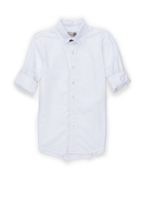 J Khaki&trade; Solid Woven Shirt - Boys 8-20