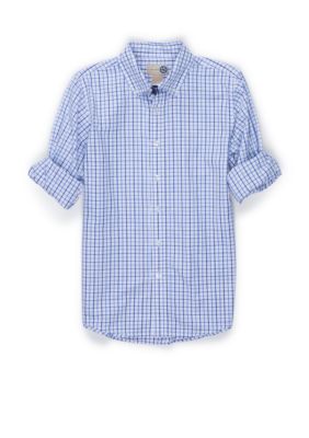 J Khaki&trade; Pattern Woven Shirt - Boys 8-20