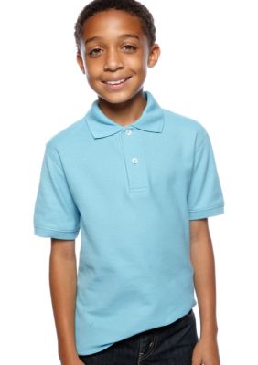 J Khaki&trade; Solid Polo Boys 8-20