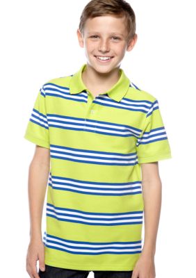 J Khaki&trade; Stripe Polo Boys 8-20