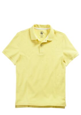 J Khaki&trade; Short Sleeve Solid Polo - Boys 8-20