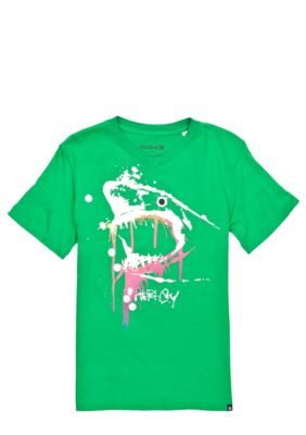 Hurley Oh Shark Tee Boys 8-20