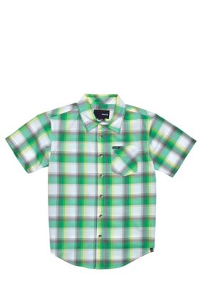 Hurley Button Front Woven Shirt Boys 8-20