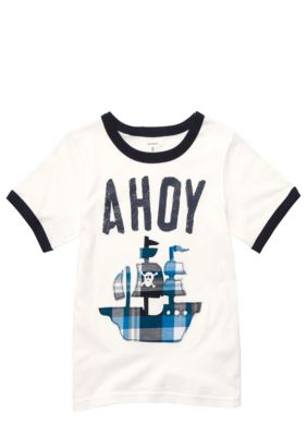 Carter's Ahoy Ringer Tee Boys 4-7