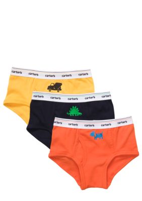 Carter's 3 Pack Assorted Briefs Toddler Boys
