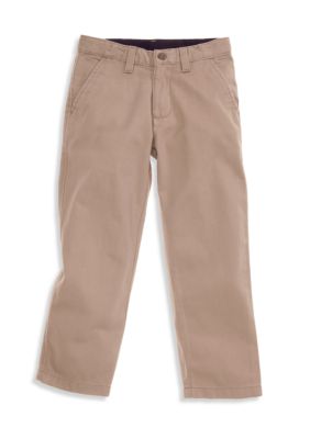 J Khaki Twill Pant Boys 4-7