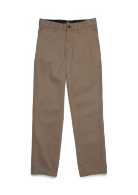 J Khaki Slim Flat Front Pant Boys 8-20