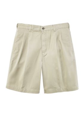 J Khaki&trade; Husky Pleated Twill Short - Boys 8-20