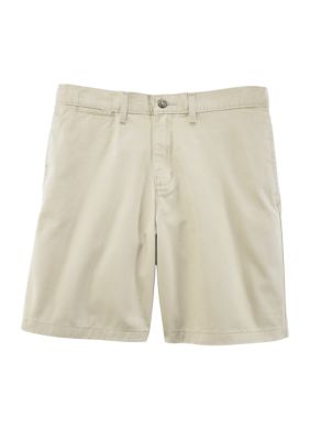 J Khaki&trade; Flat Front Twill Short - Boys 8-20