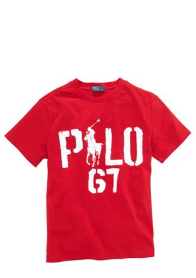 Ralph Lauren Childrenswear Graphic Tee Boys 8-20