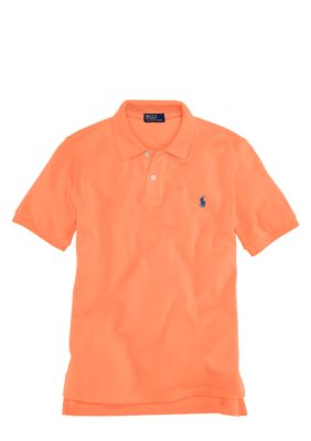 Ralph Lauren Childrenswear Solid Mesh Polo Shirt Boys 8-20