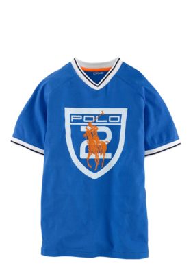 Ralph Lauren Childrenswear V-Neck Graphic Tee Boys 8-20