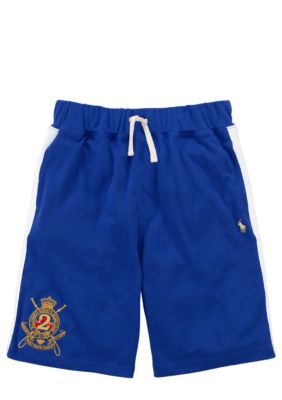 Ralph Lauren Childrenswear Crest Embroidered Mesh Short Boys 8-20