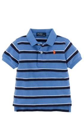 Ralph Lauren Childrenswear Striped Mesh Polo Boys 8-20