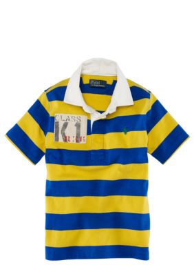 Ralph Lauren Childrenswear Short Sleeved Striped Polo Boys 8-20