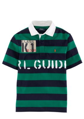 Ralph Lauren Childrenswear Short Sleeved Striped Polo Boys 8-20