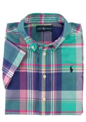 Ralph Lauren Childrenswear Blake Madras Shirt Boys 8-20