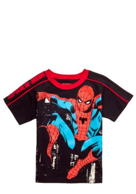 Marvel Glow in the Dark Spiderman Tee Boys 4-7