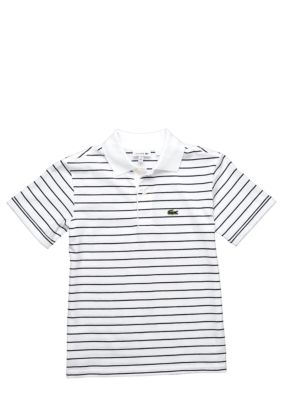 Lacoste Fine Stripe Polo Boys 8-20